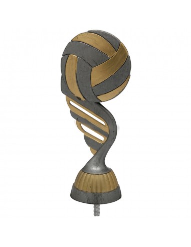 FIGURA PLASTICO FAST VOLEIBOL PLA VJ/ORO H.13CM