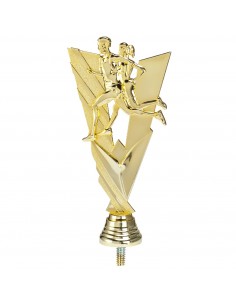 FIGURA PLASTICO FAST VICTORY ORO ATLETISMO H.19CM