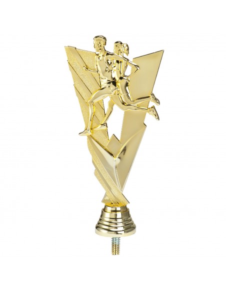 FIGURA PLASTICO FAST VICTORY ORO ATLETISMO H.19CM