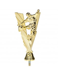 FIGURA PLASTICO FAST VICTORY ORO FUTBOL H.19CM