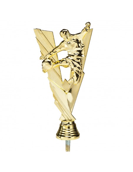 FIGURA PLASTICO FAST VICTORY ORO FUTBOL H.19CM