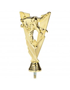 FIGURA PLASTICO FAST VICTORY ORO JUDO H.19CM