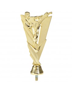 FIGURA PLASTICO FAST VICTORY ORO KARATE H.19CM