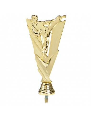 FIGURA PLASTICO FAST VICTORY ORO KARATE H.19CM