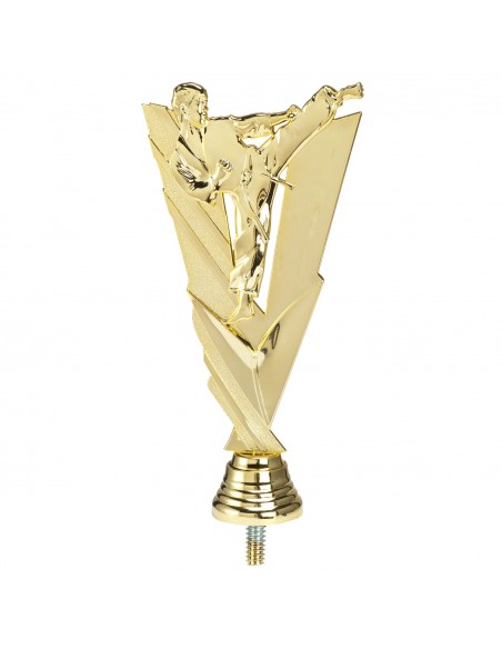FIGURA PLASTICO FAST VICTORY ORO KARATE H.19CM
