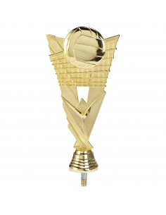 FIGURA PLASTICO FAST VICTORY ORO VOLEIBOL H.19CM