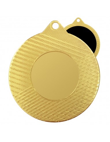MEDALLA Ø50MM 55-018 PL R/NEGRO IRON