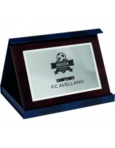 PLACA 17-192 PLATA C/ESTUCHE SUBLIMACION