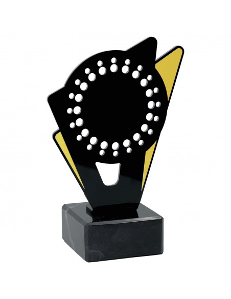 TROFEO METACRILATO 003 C/MARMOL H.16.5