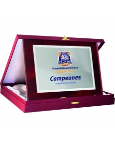 PLACA 17-186 PLATA C/EST.GRANATE. SUBLIMACION