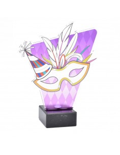TROFEO METACRILATO CARNAVAL