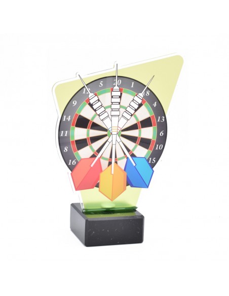 TROFEO METACRILATO DARDOS