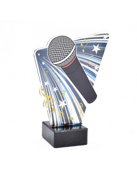 TROFEO METACRILATO KARAOKE