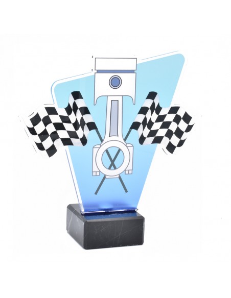 TROFEO METACRILATO MOTOR