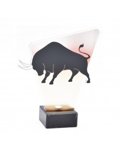 TROFEO METACRILATO TOROS