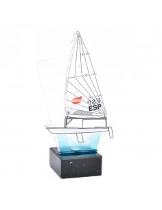 TROFEO METACRILATO VELA