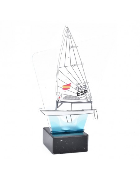 TROFEO METACRILATO VELA