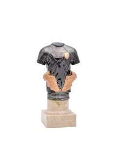 TROFEO CAMISETA FUTBOL COLUMNA MARMOL