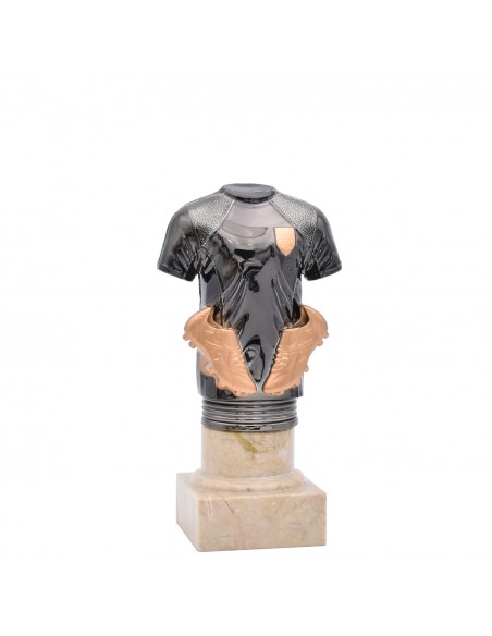 TROFEO CAMISETA FUTBOL COLUMNA MARMOL