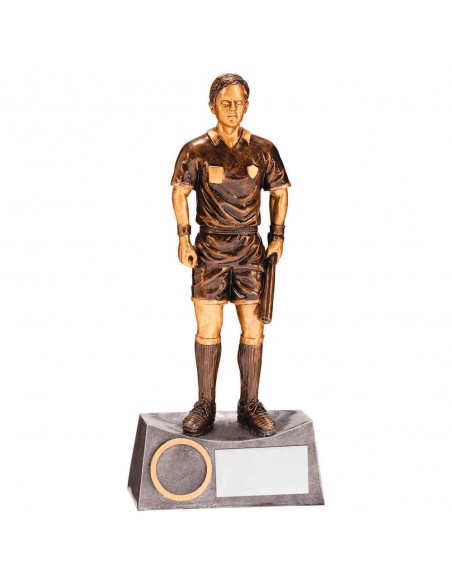 TROFEO ÁRBITRO ASISTENTE RESINA