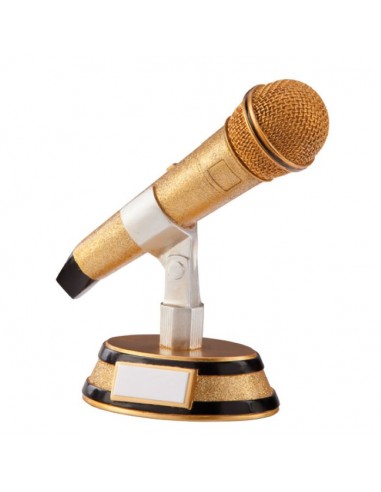 TROFEO KARAOKE PURPURINA RESINA