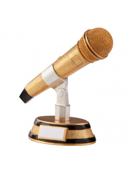 TROFEO KARAOKE PURPURINA RESINA