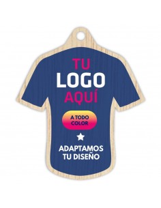MEDALLA MADERA CAMISETA 54-5007