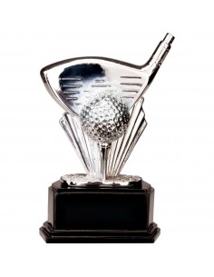 TROFEO RESINA GOLF PALO Y BOLA