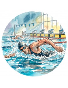 DISCO BOSTON Ø80 MM NATACION MASCULINA