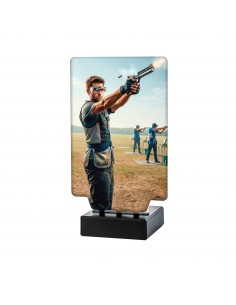 TROFEO AURA TIRO PISTOLA