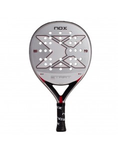 Pala de pádel nox start grey ex js