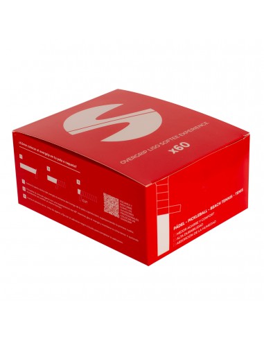 Caja 60 overgrips lisos softee experience