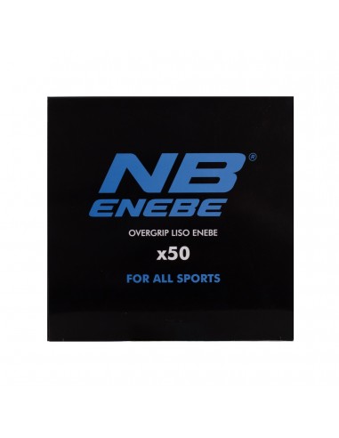 Pack de 50 overgrips lisos enebe