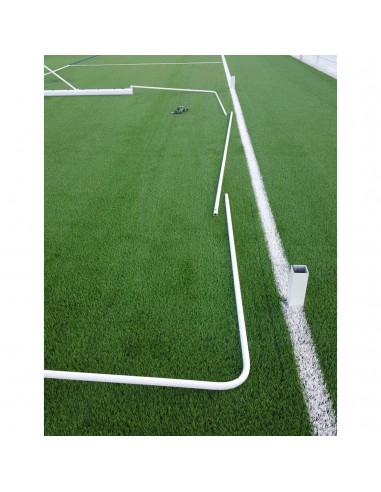 Juego de 2 bases porterías fútbol 11 para recogida de red