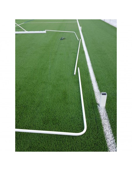 Juego de 2 bases porterías fútbol 11 para recogida de red