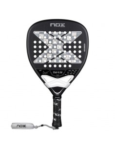 Pala de pádel nox at10 luxury genius attack 18k alum by agustin tapia
