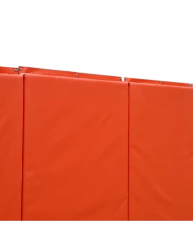 Metro lineal de panel tapizado con lona para proteccion de 2m altura y grosor 60mm