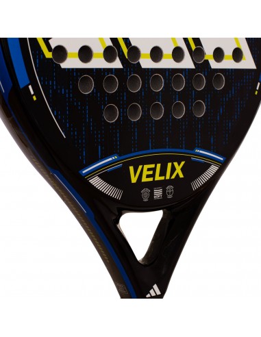 Pala de pádel adidas velix yellow