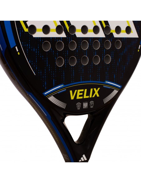 Pala de pádel adidas velix yellow