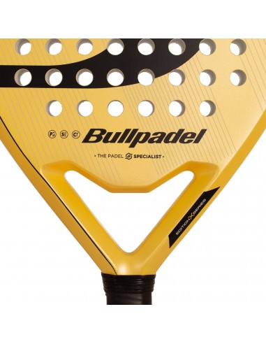 Pala de pádel bullpadel burn power yellow