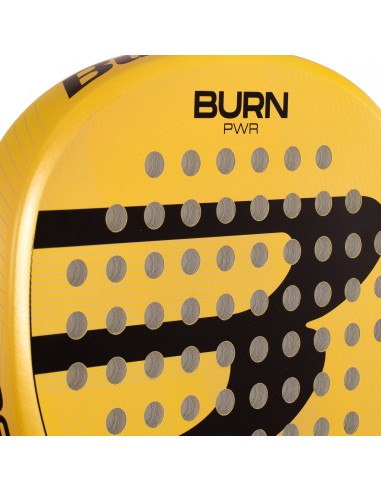 Pala de pádel bullpadel burn power yellow