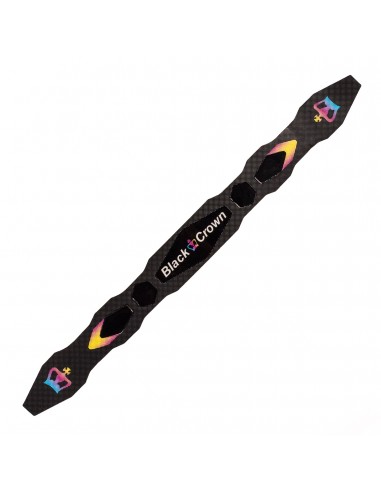 Protector de pala de pádel black crown vibranium negro