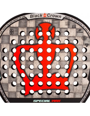 Pala de pádel black crown special max
