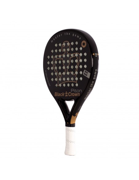 Pala de pádel black crown piton