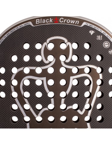 Pala de pádel black crown piton 14