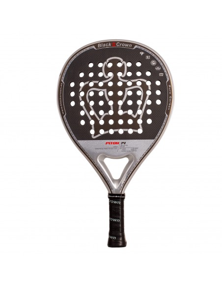 Pala de pádel black crown piton 14