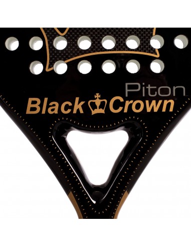 Pala de pádel black crown piton