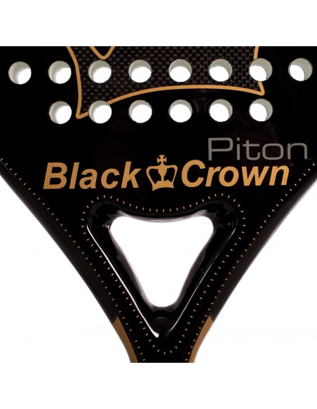 Pala de pádel black crown piton