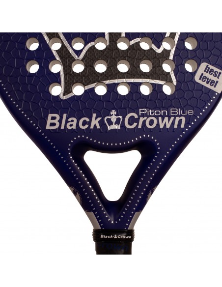 Pala de pádel black crown piton blue