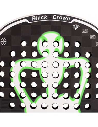 Pala de pádel black crown patron kore